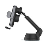 iQuick RX3 15W Wireless Charging Induction Car Mount Black